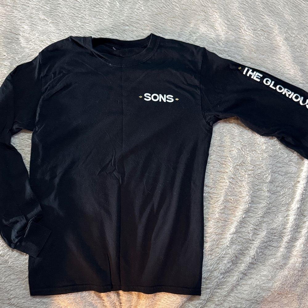 SONS Black Long Sleeve Tee